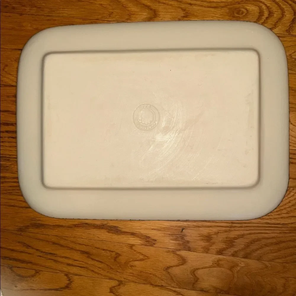 Hartstone Holiday Holly Pattern Rectangular Serving Platter!